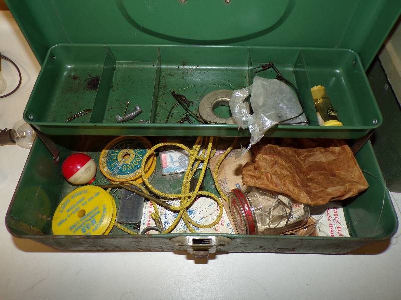 lot 1667 image: Tackle Box and Contents