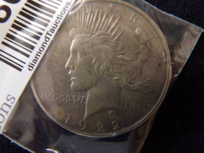 lot 3005 image: 1922 D Peace Dollar