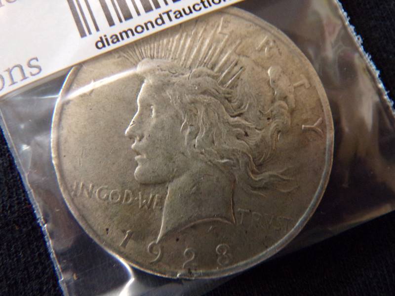 lot 3008 image: 1923 Peace Dollar