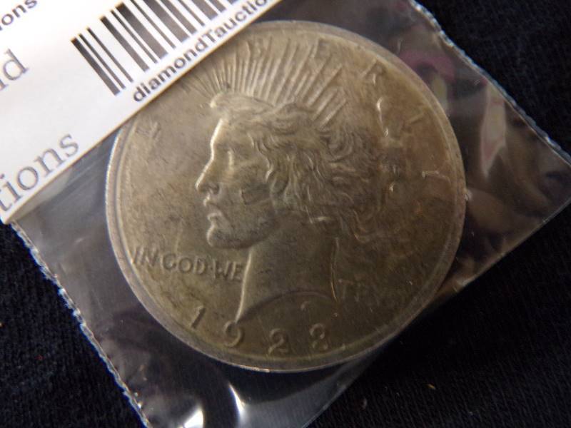 lot 3009 image: 1923 Peace Dollar