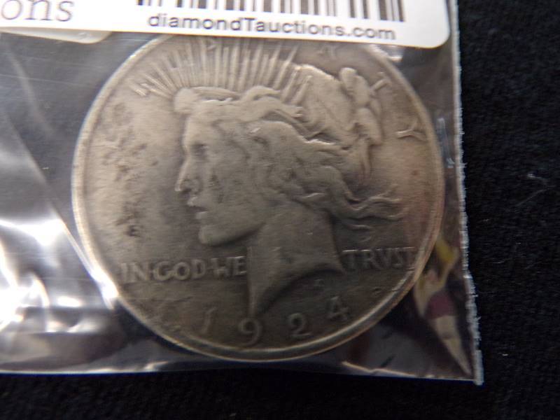 lot 3010 image: 1924 Peace Dollar