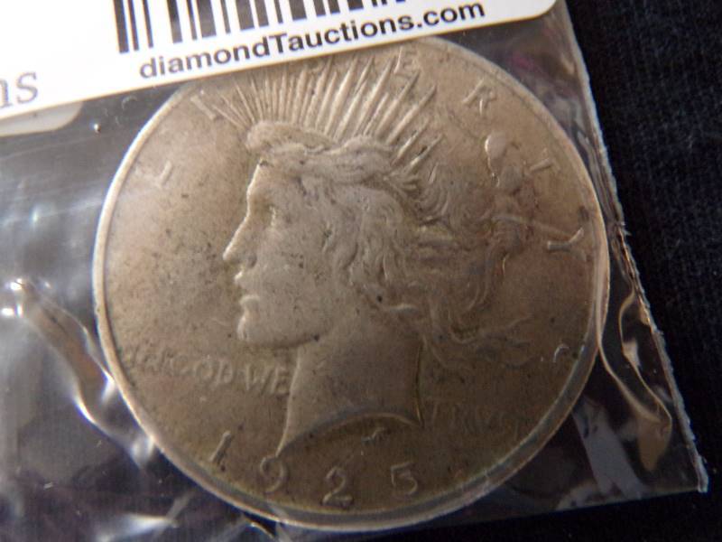 lot 3012 image: 1925 Peace Dollar