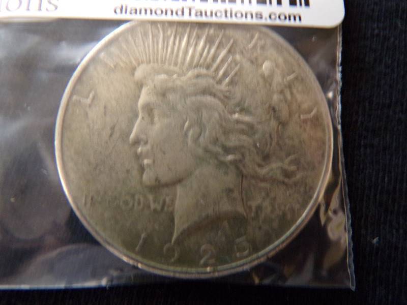 lot 3015 image: 1925 Peace Dollar