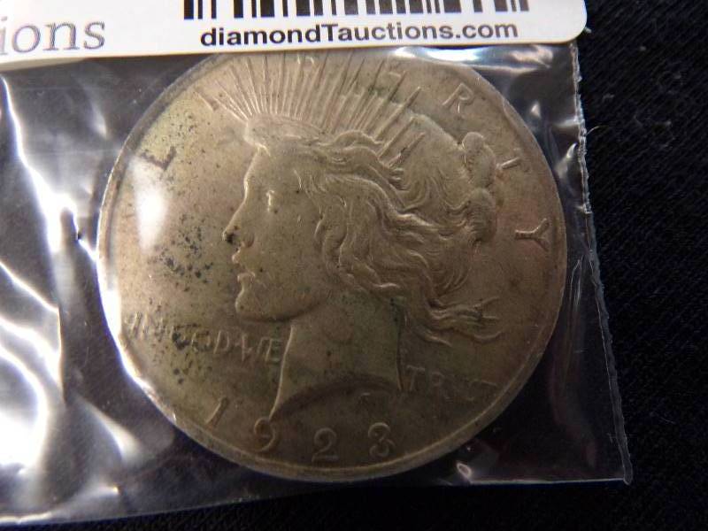 lot 3017 image: 1923 Peace Dollar