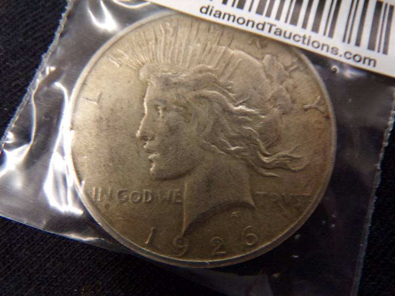 lot 3032 image: 1926 S  Peace Dollar