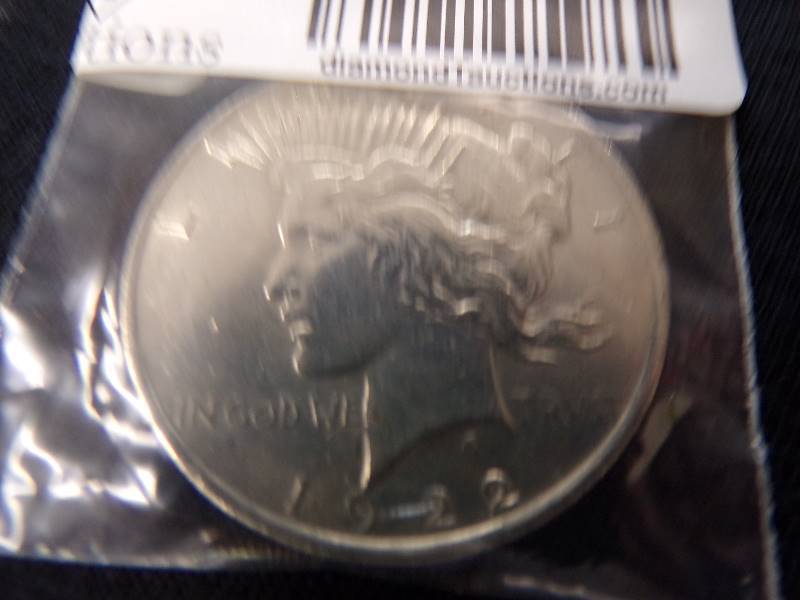 lot 3034 image: 1922 Peace Dollar