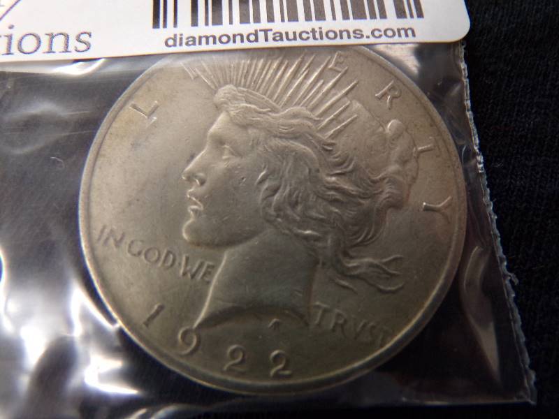 lot 3035 image: 1922 Peace Dollar