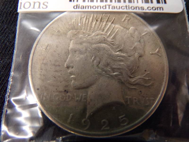 lot 3036 image: 1925 Peace Dollar