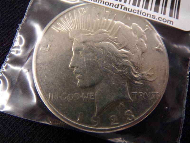 lot 3043 image: 1923 S  Peace Dollar