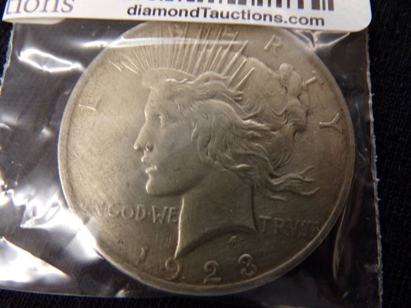 lot 3049 image: 1923 Peace Dollar