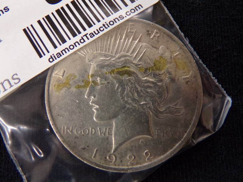 lot 3064 image: 1922 Peace Dollar