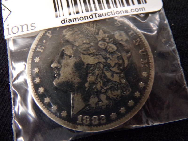 lot 3069 image: 1882 S Morgan Dollar