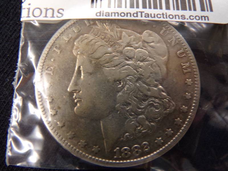 lot 3072 image: 1882  Morgan Dollar