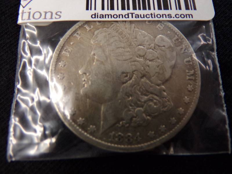 lot 3074 image: 1884  Morgan Dollar