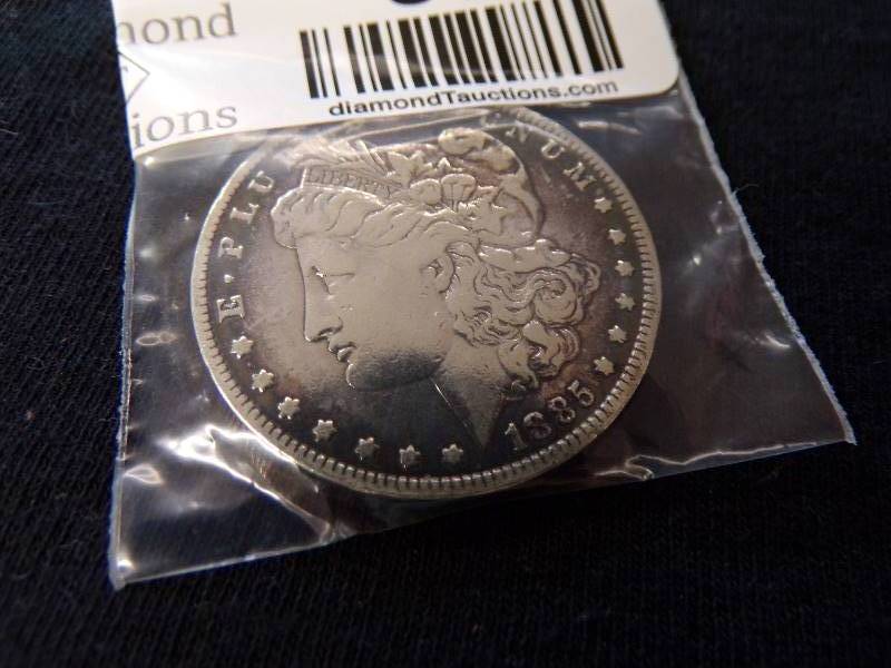 lot 3076 image: 1885 O  Morgan Dollar