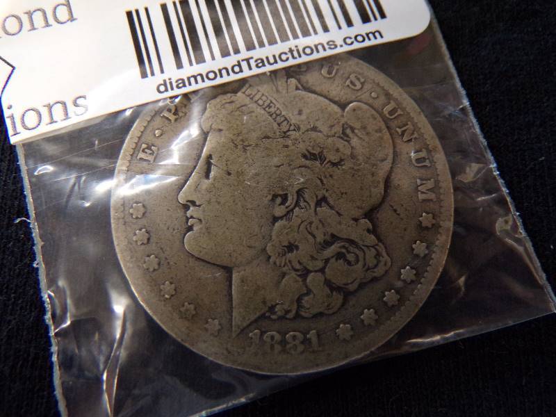 lot 3077 image: 1881 S   Morgan Dollar