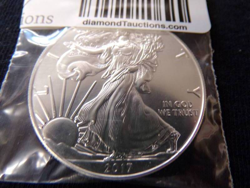 lot 3082 image: 2017 Silver Eagle