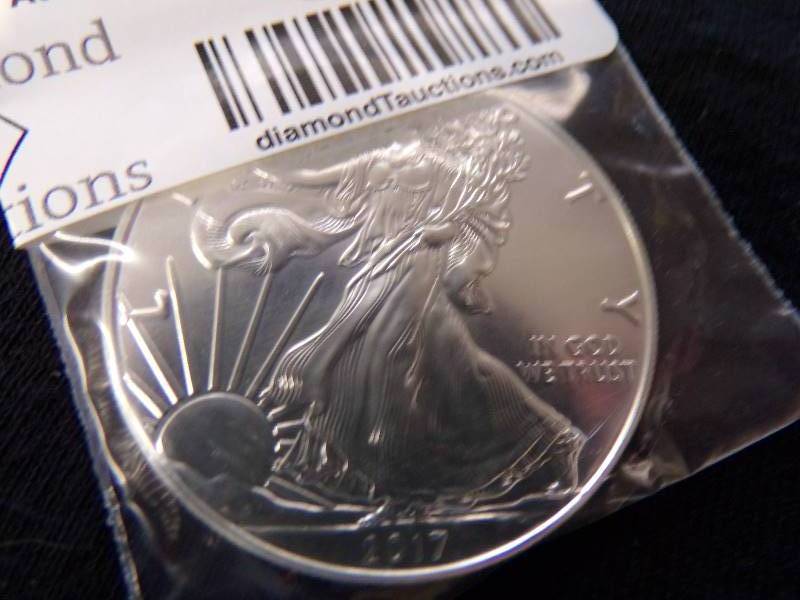 lot 3086 image: 2017 Silver Eagle
