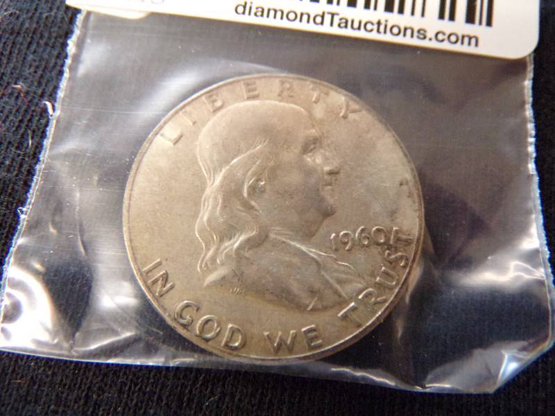 lot 3110 image: 1960 Franklin Half Dollar