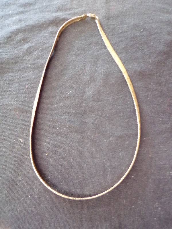 lot 3159 image: Italy 925 Necklace - Gold Tone