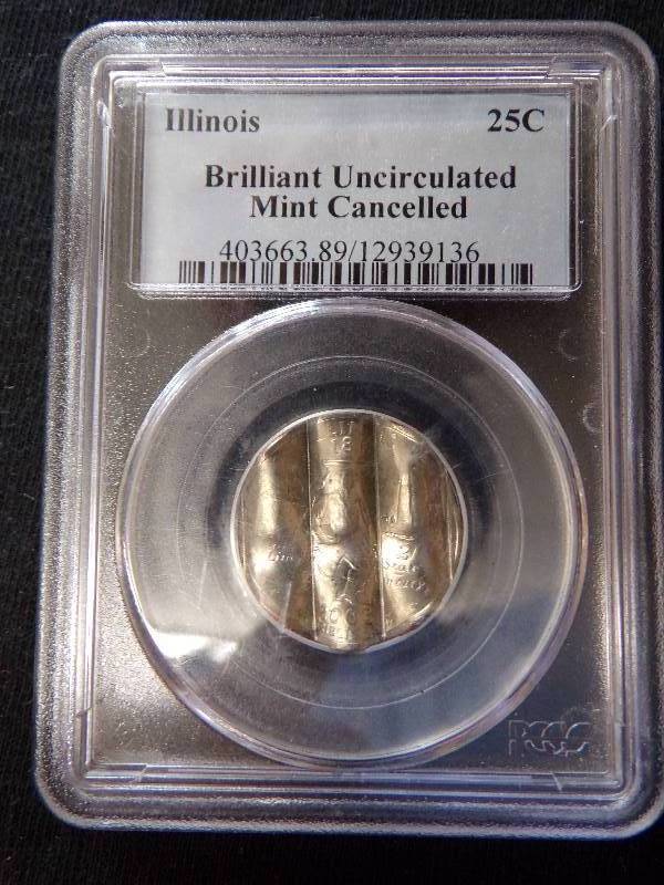 lot 3189 image: 2003 Brilliant Uncirculated Mint Cancelled