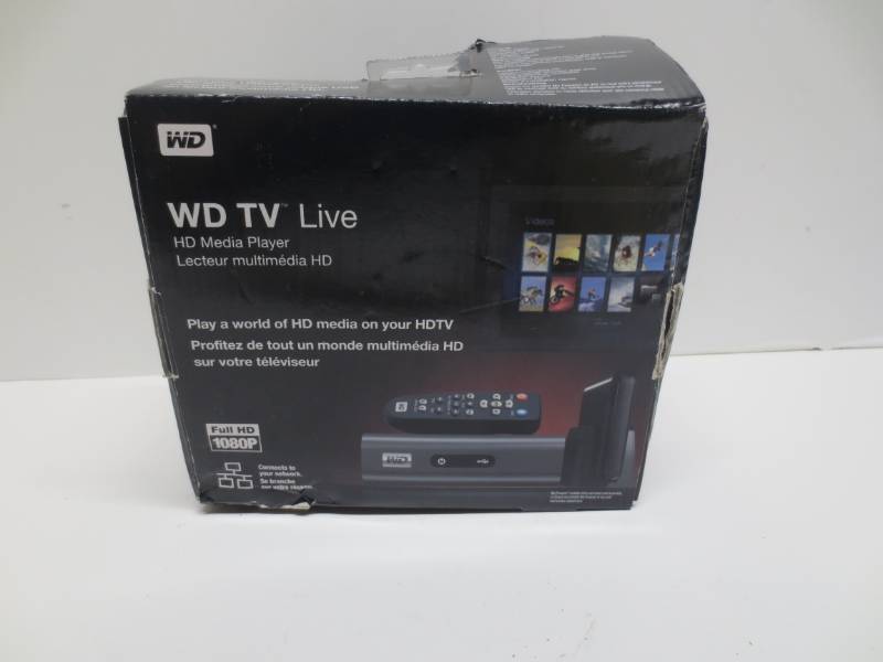 lot 1051 image: WD TV live