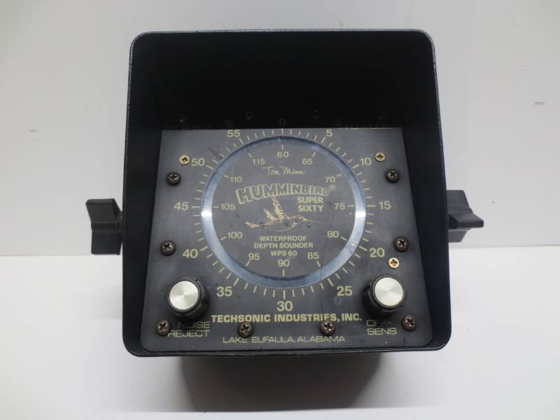 lot 1055 image: humminbird super sixty waterproof depth sounder WPS60