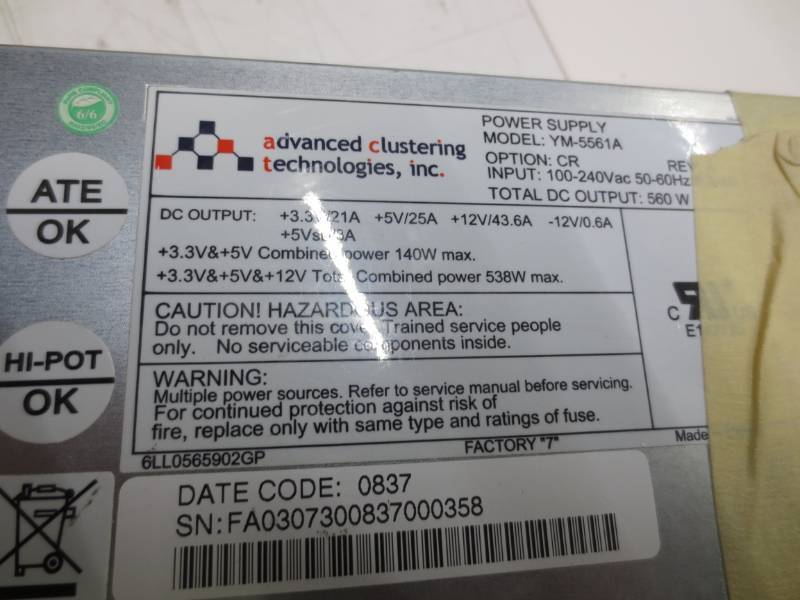 lot 1076 image: Power supply