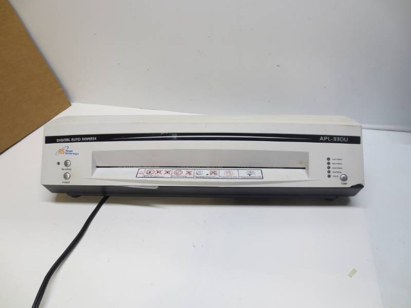 lot 1085 image: royal sovereign apl-330u laminator