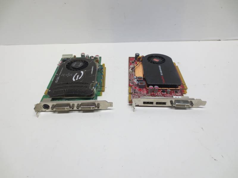 lot 1106 image: Lot of 2 video cards (More Details in Pictures)