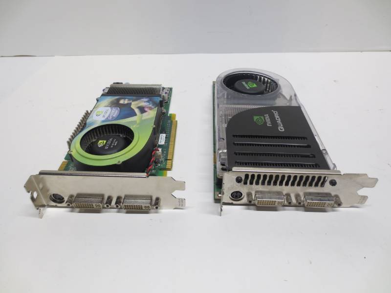 lot 1109 image: Lot of 2 video cards (More Details in Pictures)