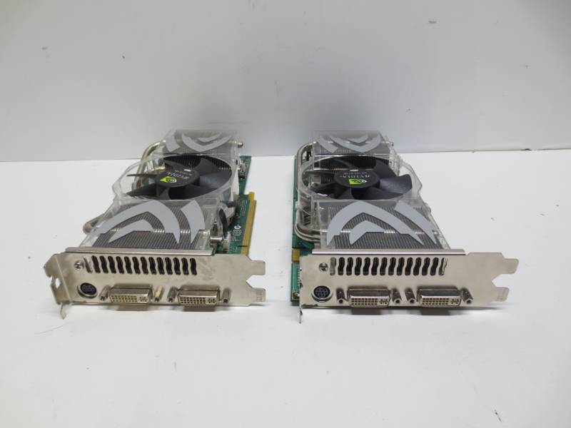 lot 1110 image: Lot of 2 video cards (More Details in Pictures)
