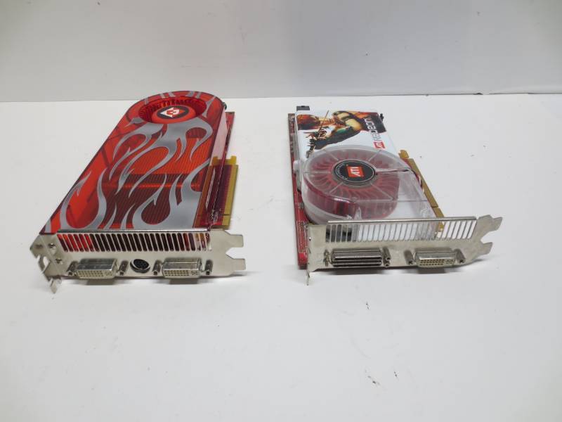 lot 1113 image: Lot of 2 video cards (More Details in Pictures)