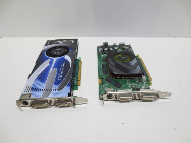 lot 1116 image: Lot of 2 video cards (More Details in Pictures)