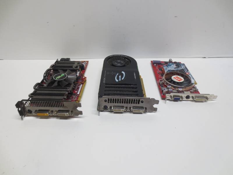 lot 1144 image: Lot of 3 video cards