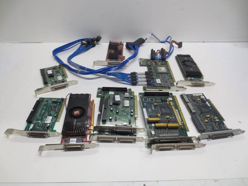 lot 1171 image: Lot of video cards