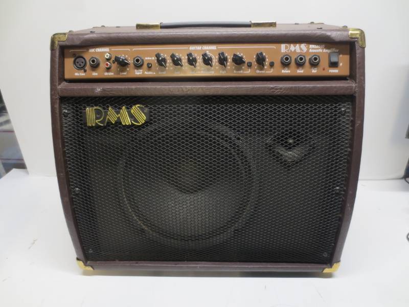 lot 1182 image: RMS RMSAC40 acoustic amplifier (needs to be restored, parts or repair)