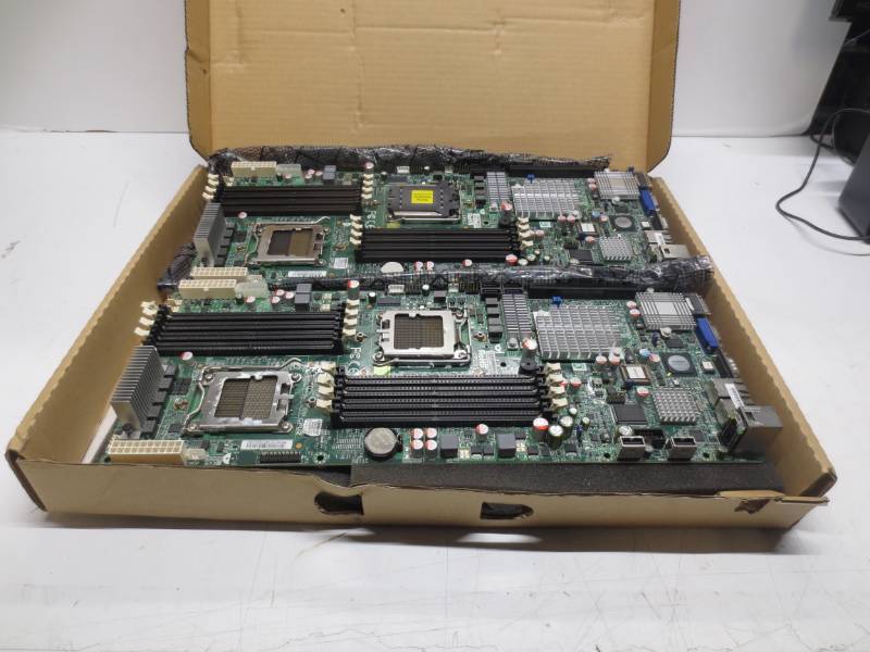 lot 1201 image: Lot of 2 American Megatrends Amibios 786q boards