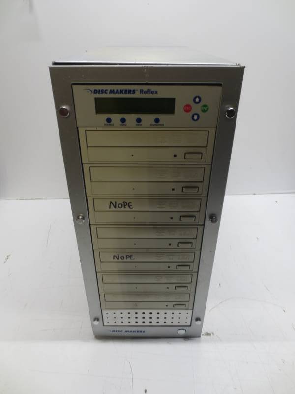lot 1245 image: Discmakers reflex cd replicator