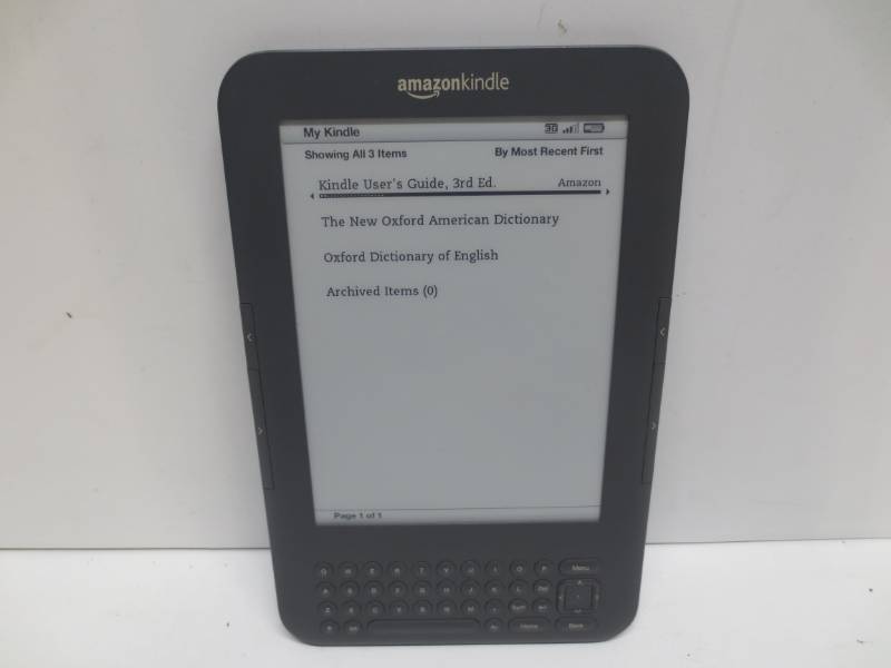 lot 1257 image: Amazon kindle tablet