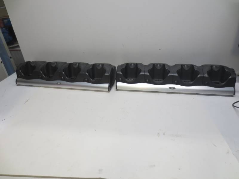 lot 1180 image: Lot of 2 Motorola Symbol 4-Way Charger Cradle