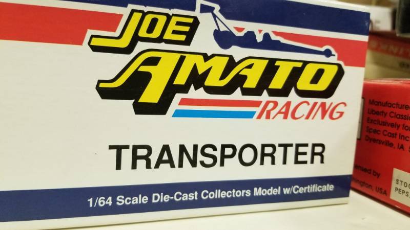lot 1131 image: 1992 Joe Amato Racing Transporter Made By Ertl For Race Image Absolute Mint