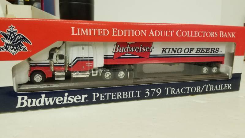 Peterbilt 352 W/ Van Trailer Budweiser | eBay