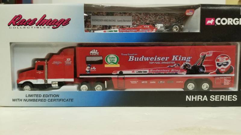 budweiser diecast truck