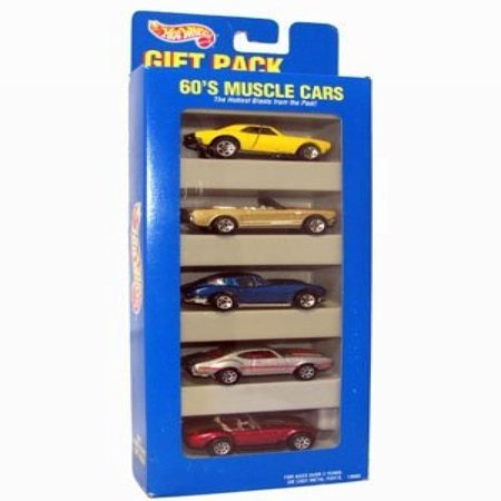 lot 1243 image: Hot Wheels Gift Pack 60s Muscle Cars