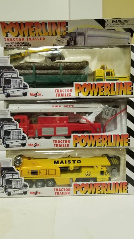 lot 1247 image: Maisto Super Haulers set of 3