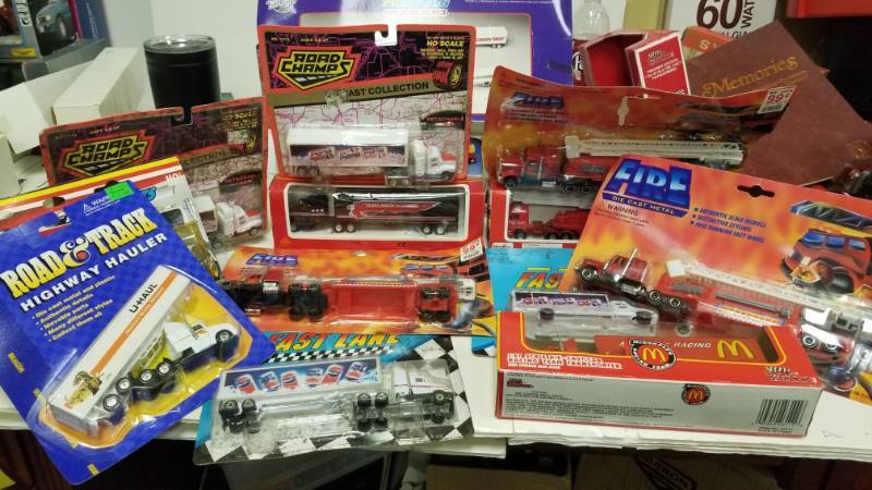 lot 1248 image: 12 semi haulers various brands some boxes rough