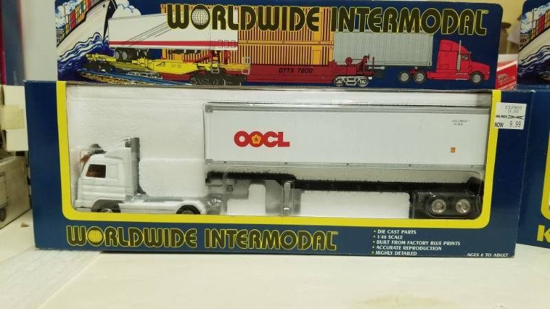 lot 1264 image: Worldwide Intermodel check out previous lot same boxing different vendor