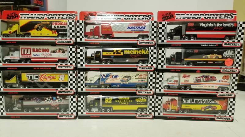 lot 1272 image: Matchbox Super Star Transporters limited edition HO scale