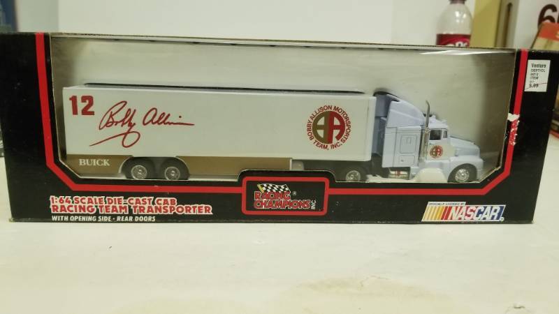 lot 1307 image: Bobby Labonte 1993 Edition Maxwell House Car Hauler